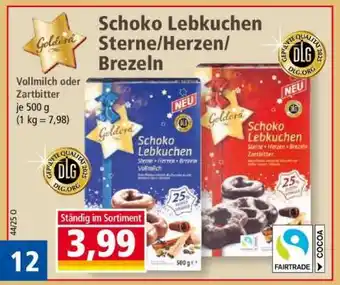 Norma Schoko Lebkuchen Sterne/Herzen/Brezeln Angebot