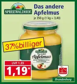 Norma Das andere Apfelmus Angebot