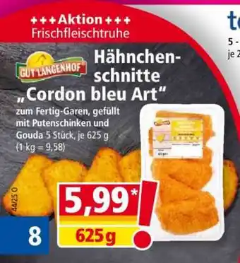 Norma Hähnchenschnitte „Cordon bleu Art“ Angebot