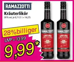 Norma Ramazzotti Kräuterlikör Angebot
