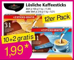 Norma Lösliche Kaffeesticks Angebot