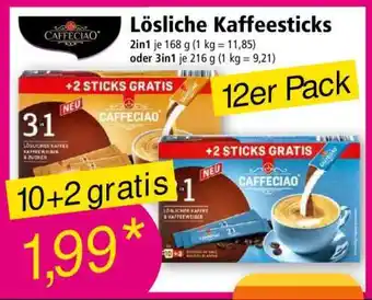 Norma Lösliche Kaffeesticks Angebot