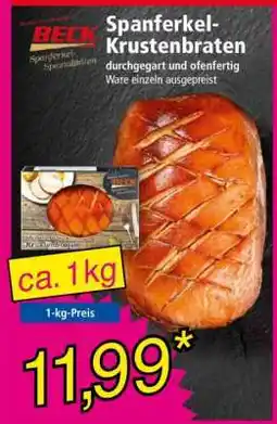 Norma Spanferkel-Krustenbraten Angebot