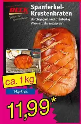 Norma Spanferkel-Krustenbraten Angebot