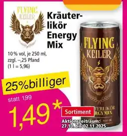 Norma Kräuterlikör Energy Mix Angebot