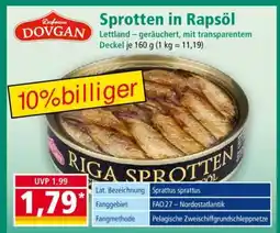 Norma Sprotten in Rapsöl Angebot