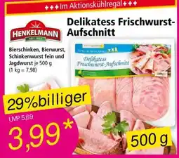 Norma Delikatess Frischwurst Aufschnitt Angebot