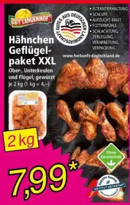 Norma Hähnchen Geflügelpaket XXL Angebot