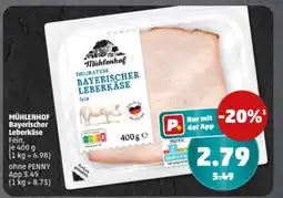 PENNY MÜHLENHOF Bayerischer Leberkäse Angebot