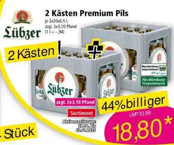 Norma 2 Kästen Premium Pils Angebot