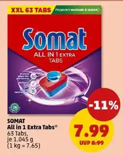 PENNY SOMAT All in 1 Extra Tabs Angebot