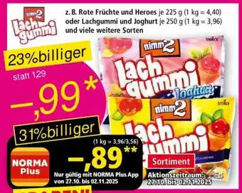Norma nimm2 Lachgummi Angebot