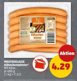 PENNY MEISTERKLASSE Hähnchenwiener Angebot