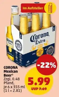 PENNY CORONA MEXICAN BEER Angebot