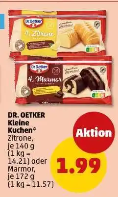 PENNY DR. OETKER Kleine Kuchen Angebot
