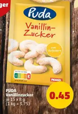 PENNY PUDA Vanillinzucker Angebot