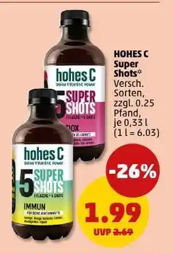 PENNY Hohes C Super Shots Angebot