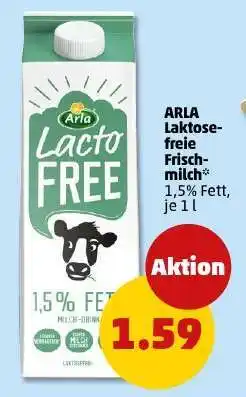 PENNY Arla laktosefreie Frischmilch Angebot