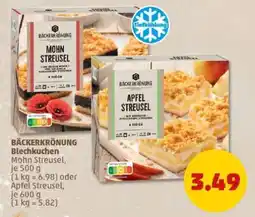 PENNY BÄCKERKRÖNUNG Blechkuchen Angebot