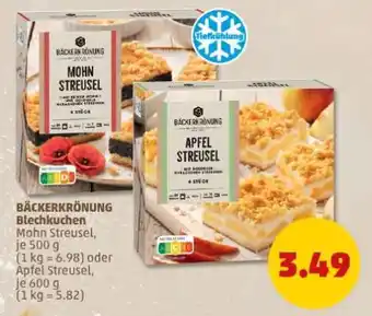PENNY BÄCKERKRÖNUNG Blechkuchen Angebot