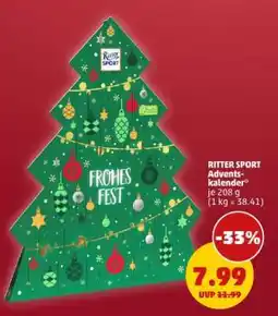 PENNY RITTER SPORT Adventskalender Angebot