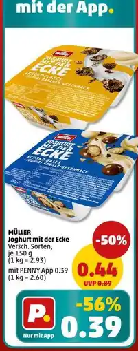 PENNY MÜLLER Joghurt mit der Ecke Angebot