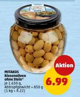 PENNY MITAKOS Riesenoliven ohne Stein Angebot