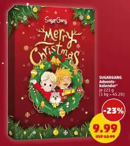 PENNY SugarGang Adventskalender Angebot