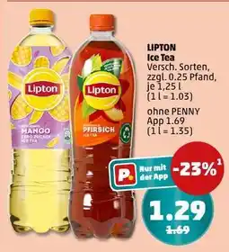 PENNY Lipton Ice Tea Angebot