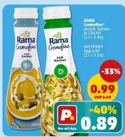 PENNY Rama Cremefine Angebot