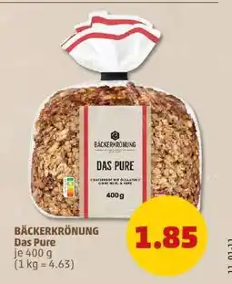 PENNY BÄCKERKRÖNUNG Das Pure Angebot