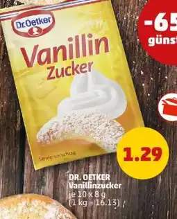 PENNY Dr. Oetker Vanillinzucker Angebot