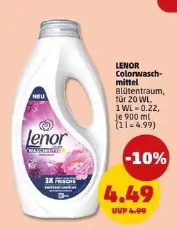 PENNY LENOR Colorwaschmittel Angebot