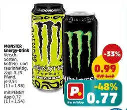 PENNY Monster energy drink Angebot