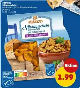 PENNY MITAKOS Miesmuscheln Angebot