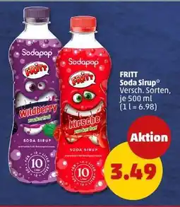 PENNY FRITT Soda Sirup Angebot
