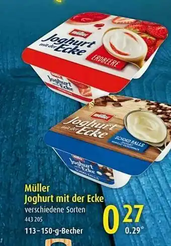 Selgros Müller Joghurt Mit Der Ecke Angebot