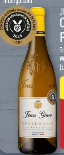 Aldi Nord Jean Giner Chardonnay Pays d’Oc Angebot