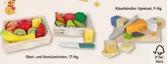 Aldi Nord Toylino Holz-Lebensmittel-Set Angebot