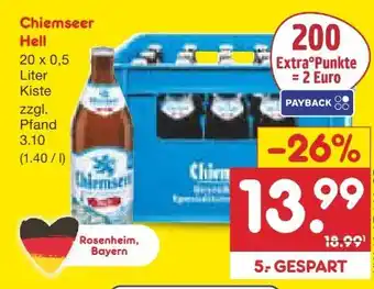 Netto Marken-Discount Chiemgauer Brauhaus Chiemseer Hell Angebot