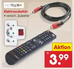 Netto Marken-Discount Heitech Elektrozubehör Angebot