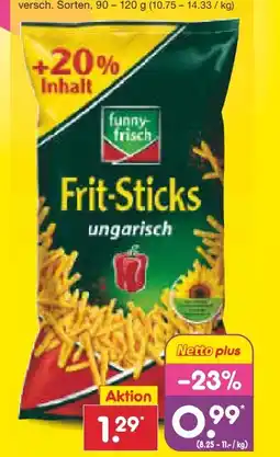 Netto Marken-Discount Funny Frisch Spezialitäten Snack Angebot