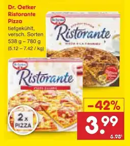 Netto Marken-Discount Dr. Oetker Ristorante Pizza Salame Angebot
