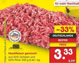 Netto Marken-Discount Gut Ponholz Gemischt-Hackfleisch Angebot