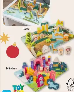 Aldi Nord Toylino Holz-Bauklötze Angebot
