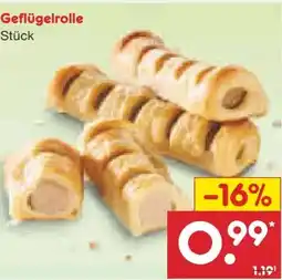 Netto Marken-Discount Netto Backstube Geflügelrolle Angebot