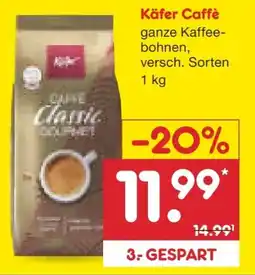 Netto Marken-Discount Käfer Kaffee Caffè Classic Gourmet Angebot