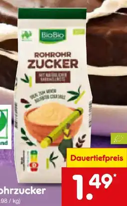Netto Marken-Discount BioBio Bio Rohrohrzucker Angebot
