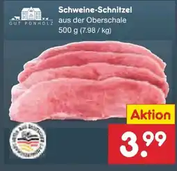 Netto Marken-Discount Gut Ponholz Schweine-Schnitzel Angebot