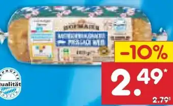 Netto Marken-Discount Hofmaier Bayerischer Preßsack Angebot